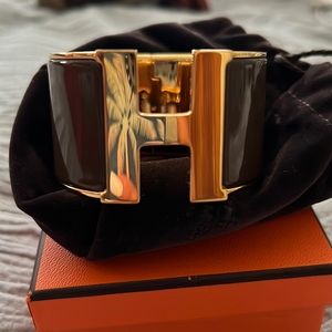 Authentic Hermes Click Clack bracelet